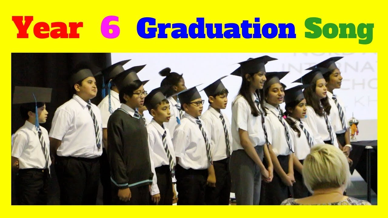 Grade 6 Graduation Day Song Primary Or Elementary School To Middle ...