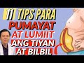 Sa Edad 35, 40 50 Pataas: 11 Tips Para Pumayat at Lumiit ang Bilbil at Tiyan By Doc Willie Ong