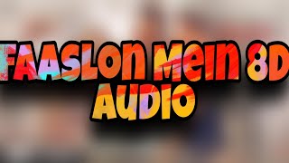 Faaslon Mein 8D Audio | Baaghi 3 | Srijan Majumdar | Tiger S | Shraddha K