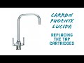 Parts from @Tap Magician ​CARRON PHOENIX LUCIDA, Removing handles and replacing tap cartridges