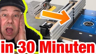 Build a precision router table in 30 minutes | Proofwood