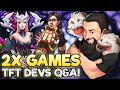 More Games with Devs ft. Kent, Tim, Keaton, Phil, Iniko, and Victor! | TFT Into the Arcane