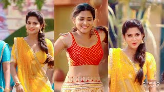 Gaanda kannazhagi 💞 Namma veetu pillai song 💞 Anagha Folk cute dance 💕 Aniruth whatsapp status