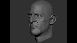 Retopology Timelapse - part1 - Zbrush - Cinema4d
