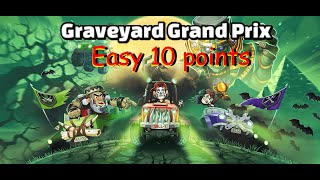 Hill Climb Racing 2 - HowTo Get 10 Points? (Graveyard Grand Prix)