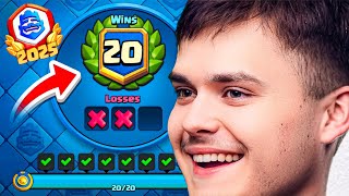 I WON the 20 Win Challenge with My MAIN DECK!!