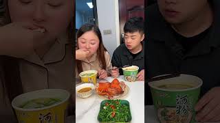 这老婆太能花钱了！ #搞笑吃播 #food #mukbang  #eat #eating #delicious  #cooking #funny #美食  #yummy