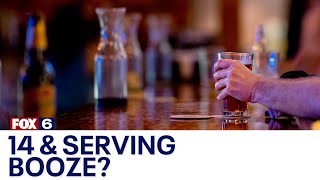 Serving alcohol in Wisconsin; bill would allow 14-year-olds to do it | FOX6 News Milwaukee