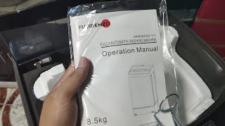 Fujidenzo JWA8500 VT 8.5 Kg Unboxing and Review