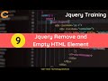 Jquery Remove and Empty HTML Element