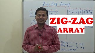 Zig Zag Array (spiral order array)