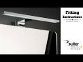 Bathroom LED Lights with built in driver - How to install Buller Ltd