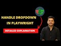 Handle Dropdown In Playwright And Verify Dropdown Values