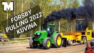 Forsby tractor pulling kisat kuvina ja jaarittelun kera 22.5.2022