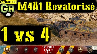 World of Tanks M4A1 Revalorisé Replay - 9 Kills 5.2K DMG(Patch 1.4.1)