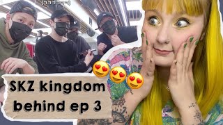 TEAM MAYFLY!! STRAY KIDS 'kingdom behind ep 3' GENUINE STAY REACTION