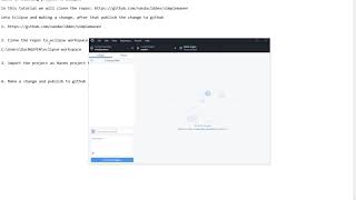 Clone an existing Github repos to Eclipse