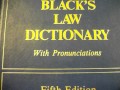 Black's Law Dictionary 5th Edition