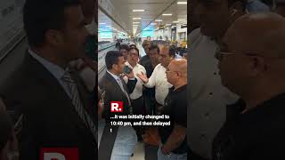 Passengers Got Into A Tussle With Air India Crew As A flight Got Delayed Multiple Times #Shorts