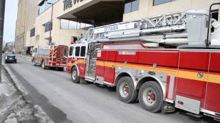 OTTAWA FIRE TRUCKS RESPONDING FROM STATION 13