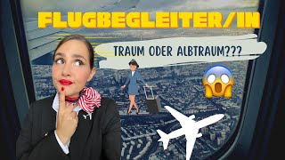 Flugbegleiter/in werden • TRAUM oder ALBTRAUM?  Meine Erfahrung dazu #flugbegleiterwerden