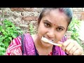 tooth brush challenge🪥।।mouth challenge।।brushing with facewash।early morning tooth brushing request