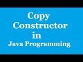 Copy Constructor in Java | what is copy constructor in java?| Call by reference