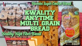 Kwality  Anytime Multi Grain Bread Diabetes Sugar Control Bread🍞 Healthy And Tasty 😋