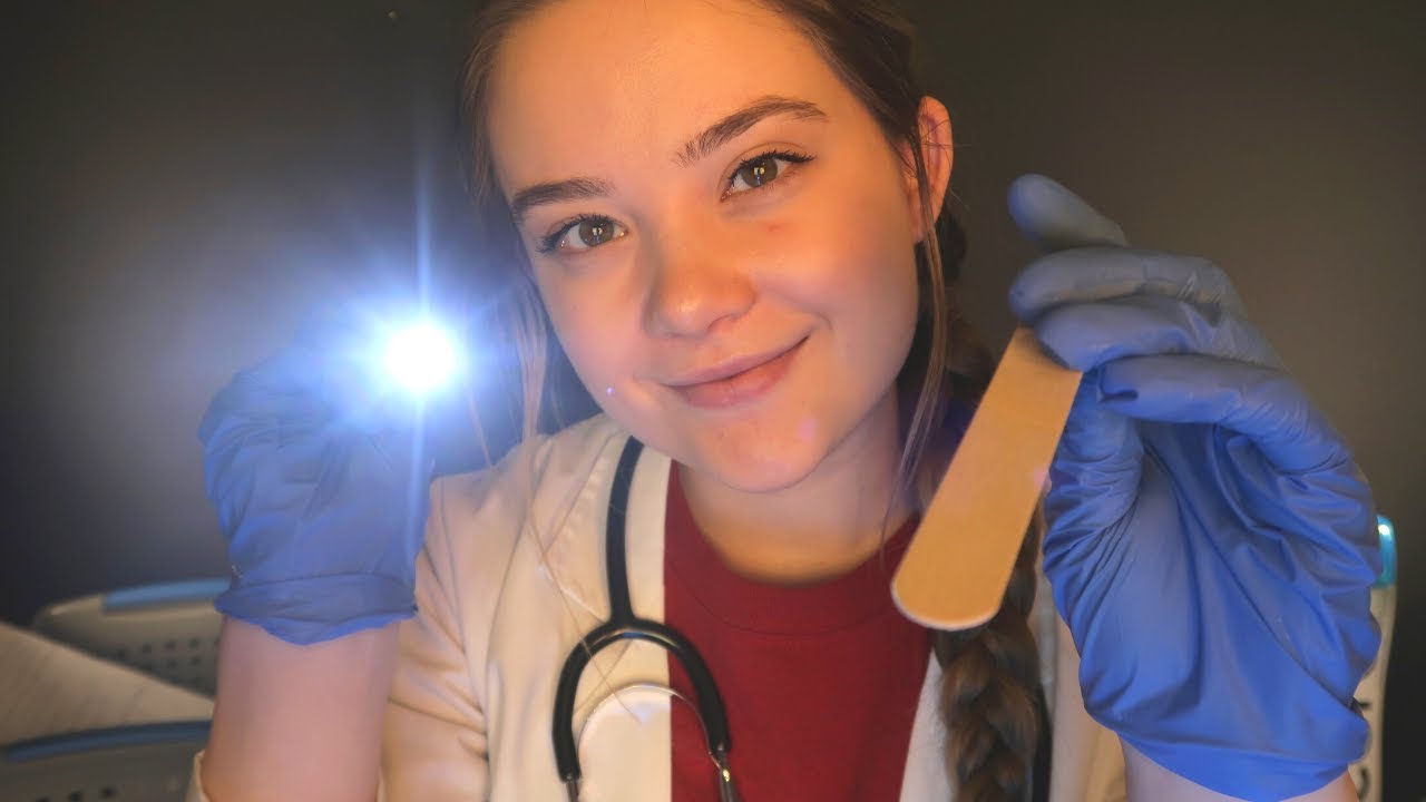 Asmr Full Body Doctor Yearly Exam Roleplay Youtube