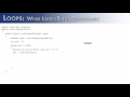 Loops Part 6 : While Loops Event-Controlled (Java)