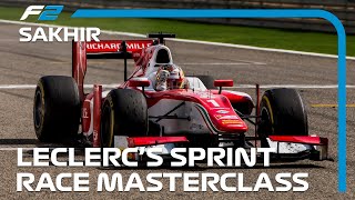 Charles Leclerc's Sprint Race Masterclass | Formula 2 Bahrain 2017
