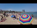 Beach Walk Spain - Barcelona Spain - June 2022 - 4K Ultra HD