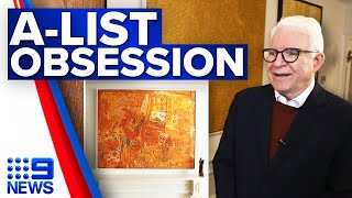 Actor Steve Martin reveals passion for Indigenous Australian art | 9 News Australia