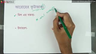 ০৭.১৭. অধ্যায় ৭ : আরোহ অনুমান ও আরোহ অনুমানের ভিত্তি - আরোহের কূটাভাস [HSC]