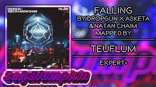 Beat Saber - Falling - Dropgun x Asketa \u0026 Natan Chaim - Mapped by Teuflum