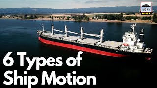 6 Types of Ship Motion | Animated Explaination