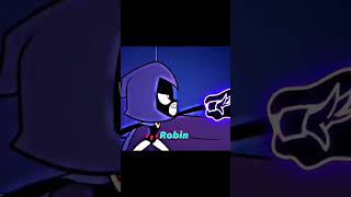 Slade enemy is Robin#teentitansgo #robin#raven #edit