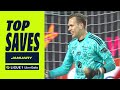 Top saves Ligue 1 Uber Eats - January (season 2022/2023)