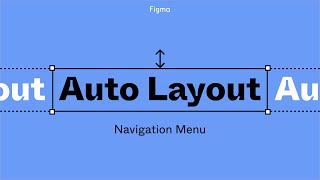 Figma tutorial: Auto layout navigation menu