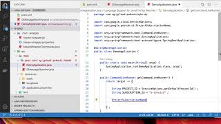 Google Cloud PubSub Java Client - Part 2