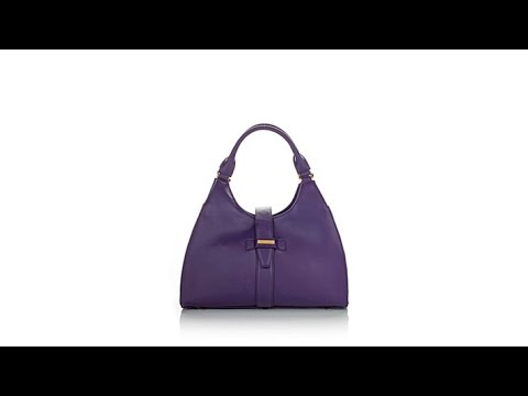 IMAN Platinum Luxe Leather City Chic Handbag IMAN Platinum Luxe Leather City Chic Handbag