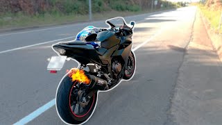 Honda CBR500R Flybys \u0026 Revs [SC-Project Exhaust]