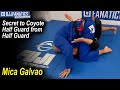 Secret to Coyote Half Guard from Half Guard Using Your Shoulder, NOT Elbow - Mica Galvao