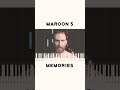 Maroon 5 - Memories (Piano Tutorial)