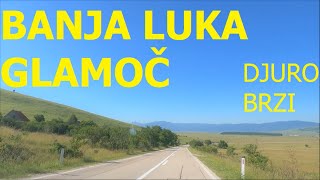 Banja Luka - Glamoč 2K, roads M16, R411, M5 and M15, June 2022