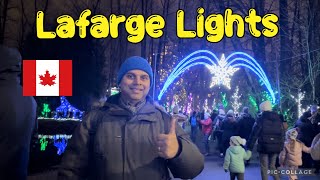 Lafarge Lights - Till Feb 2023 - Walking Tour @Coquitlam, BC Canada