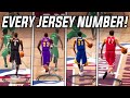 Scoring With EVERY JERSEY Number In NBA Live Mobile Season 6!