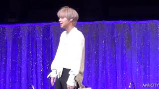 (191225) PARK JIHOON Fancon Asia Tour in Kobe 박지훈 - dance time 직캠