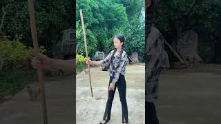 Kungfu china master 226/Hướng dẫn múa gậy#霞光腊月#kungfu #wing chun