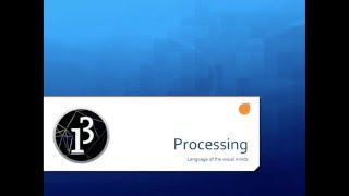 Introduction to the Processing programming language